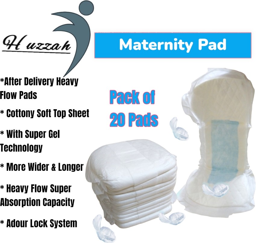 Jiswap Disposable Maternity Pads, Comfortable & Hygienic (XXL) Sanitary Pad, Buy Women Hygiene products online in India