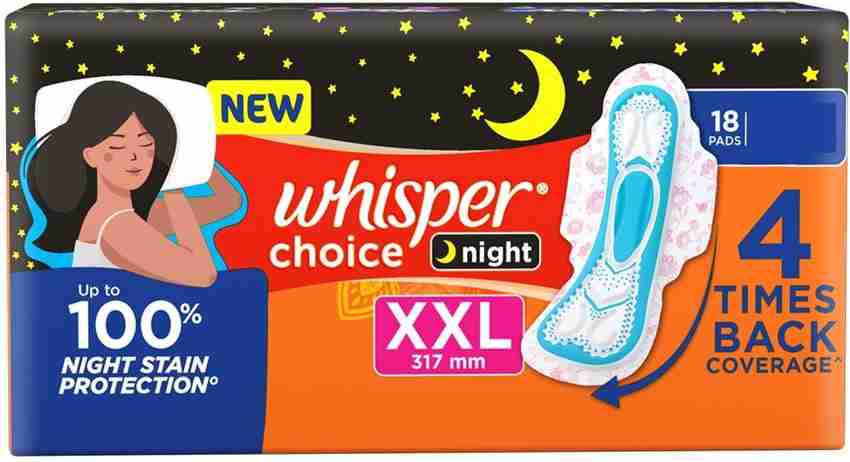 Whisper xxl pads deals