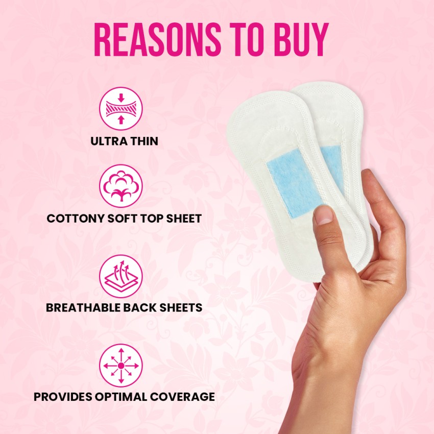 everteen Daily Panty Liners with 100% Natural Cotton Top – 2 Packs (2 x  30pcs) Pantyliner, Buy Women Hygiene products online in India