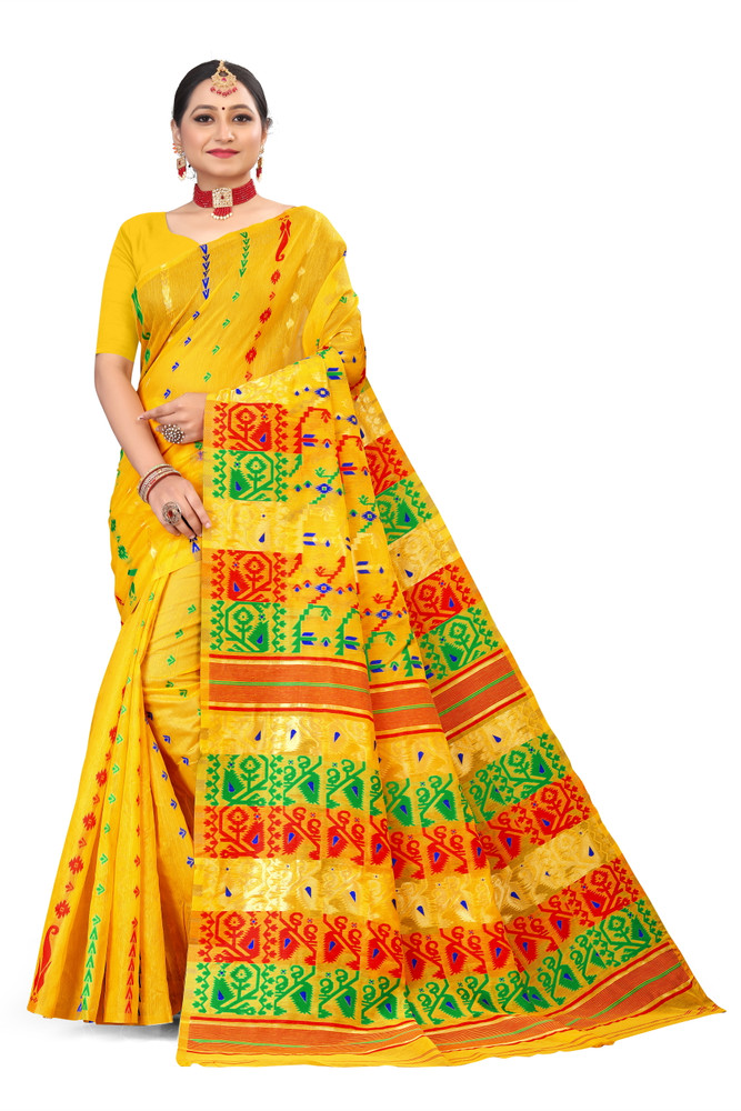 Flipkart dhakai jamdani sales saree