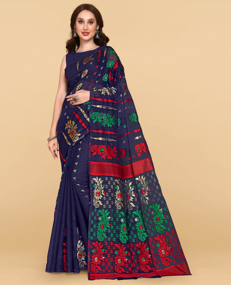 Flipkart dhakai jamdani saree sale