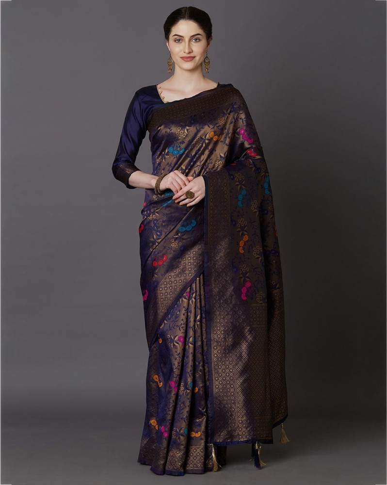 Pure silk saree myntra sales