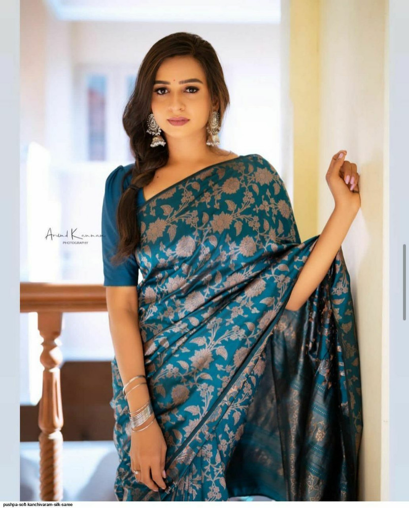 Flipkart soft silk top saree