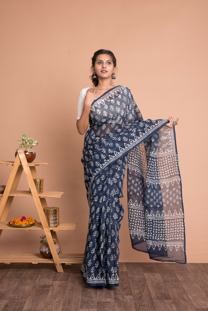 Flipkart poly cotton sarees on sale