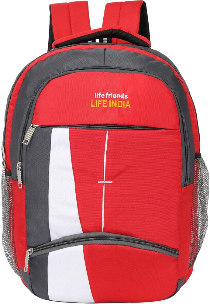 SKY-Z SCHOOL BAG 001 STYLISH BAG FOR BOYS & GIRLS 30 L Laptop Backpack Red  - Price in India | Flipkart.com