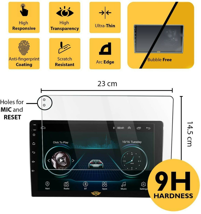 Screen protector deals for car radio