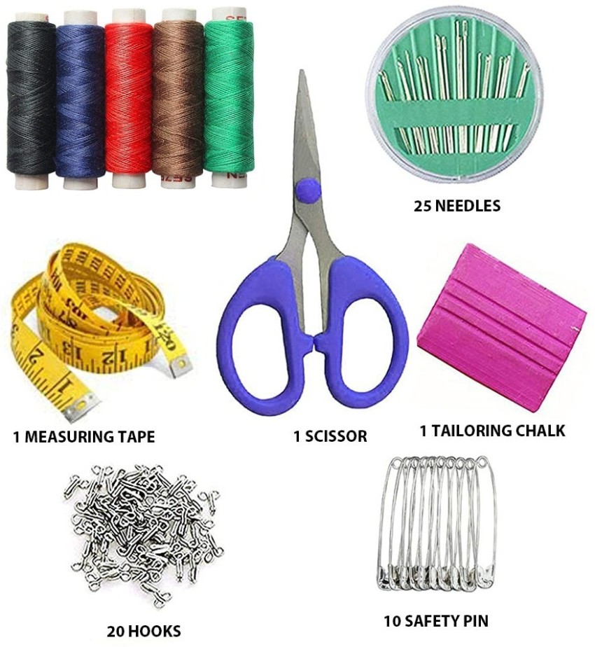 Reveknow Sewing Kit, Complete Sewing Kit Set - Tailoring Materials Sewing  Kit Price in India - Buy Reveknow Sewing Kit, Complete Sewing Kit Set -  Tailoring Materials Sewing Kit online at