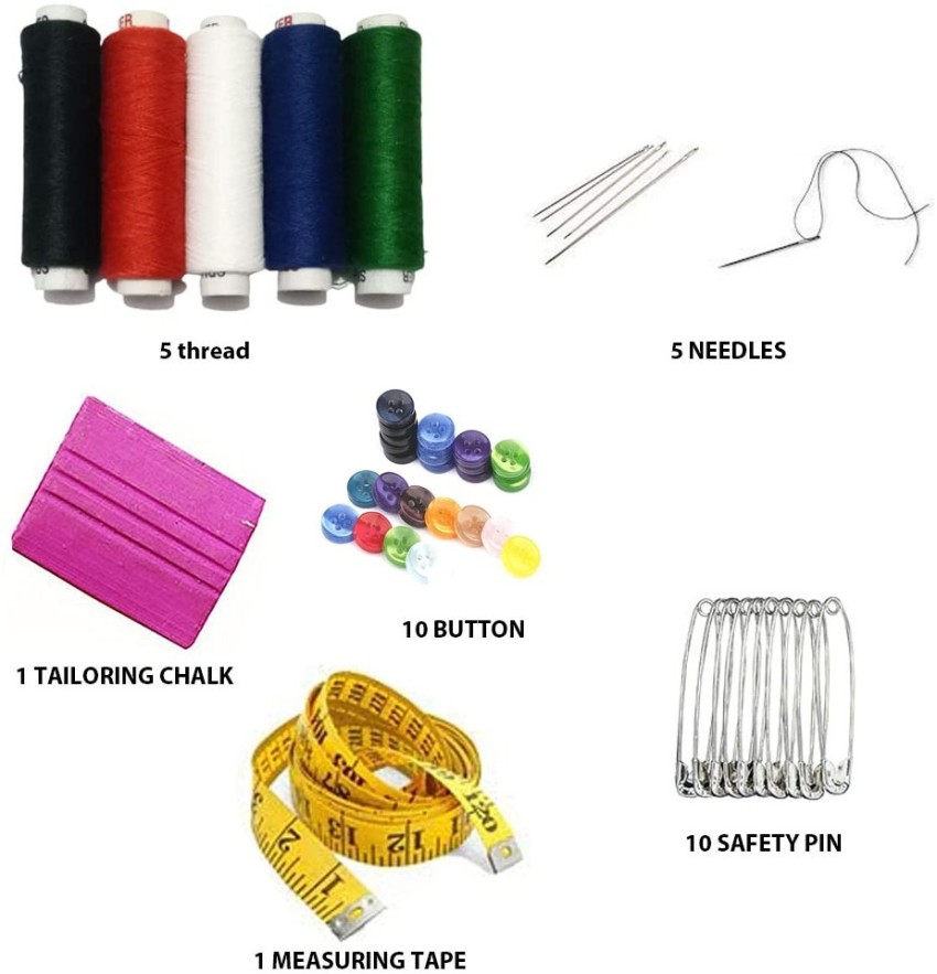 Reveknow Sewing Kit, Complete Sewing Kit Set - Tailoring Materials Sewing  Kit Price in India - Buy Reveknow Sewing Kit, Complete Sewing Kit Set -  Tailoring Materials Sewing Kit online at