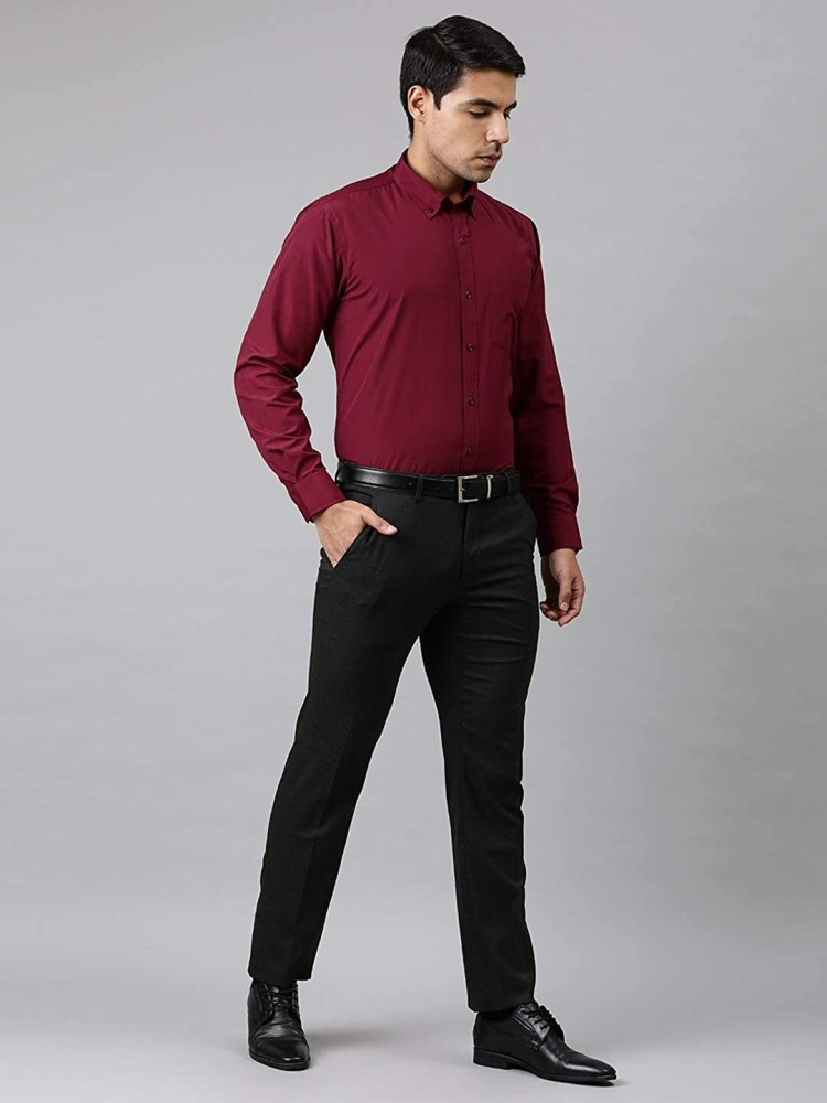 What shade of grey pants go with a maroon shirt  Quora