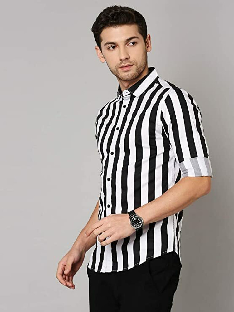 Black and white semi formal mens sale