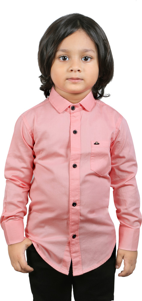 Plain shirt for outlet boys