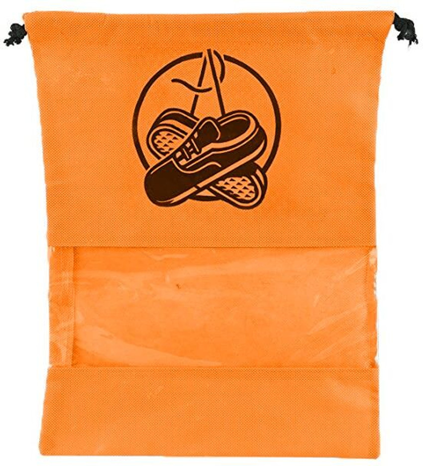 Orange shoe covers new arrivals