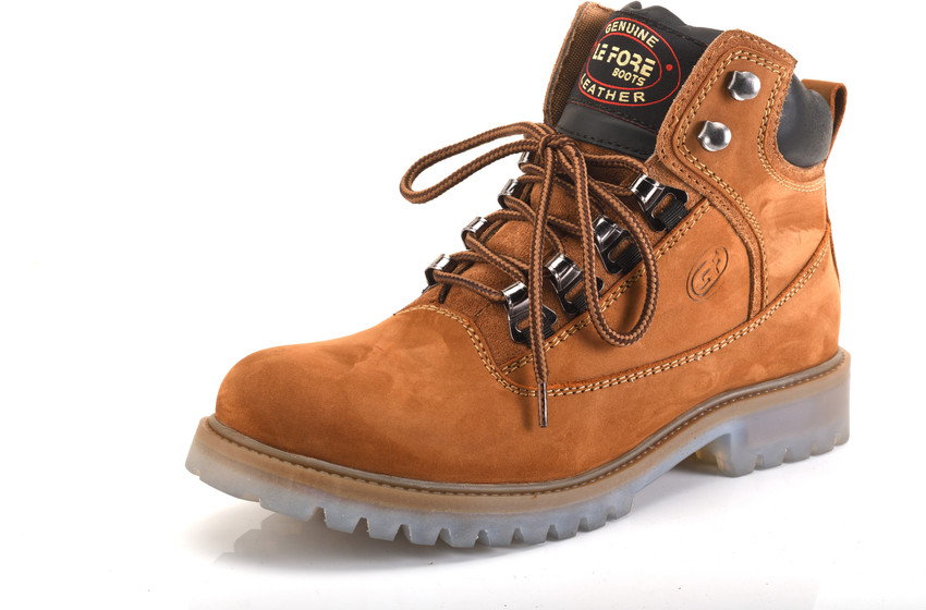 LEFORE 100% Genuine Leather Shoes Boots For Men - Buy LEFORE 100% Genuine  Leather Shoes Boots For Men Online at Best Price - Shop Online for  Footwears in India | Flipkart.com