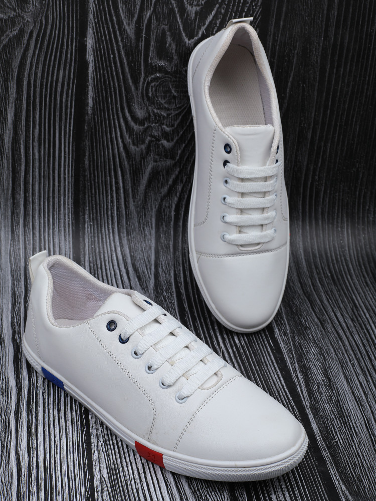 White simple sneakers sales