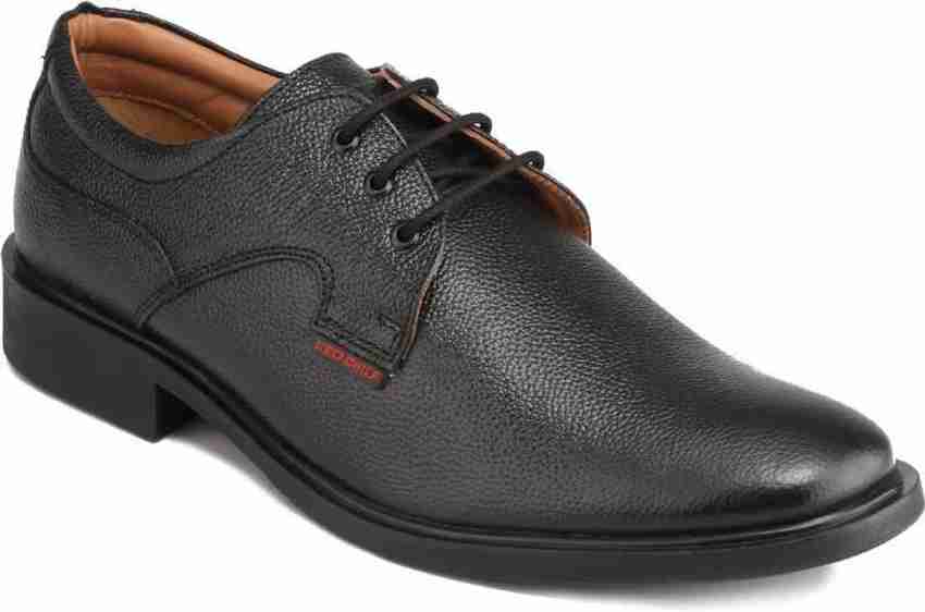 Formal red shop chief shoes