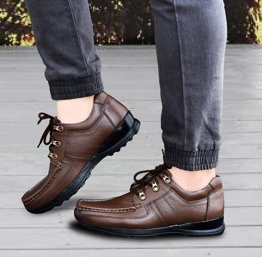 Woyak Men s Leather Casual Riding Tracking Heavy Duty Shoes for Men Casuals For Men Buy Woyak Men s Leather Casual Riding Tracking Heavy Duty Shoes for Men Casuals For Men Online at