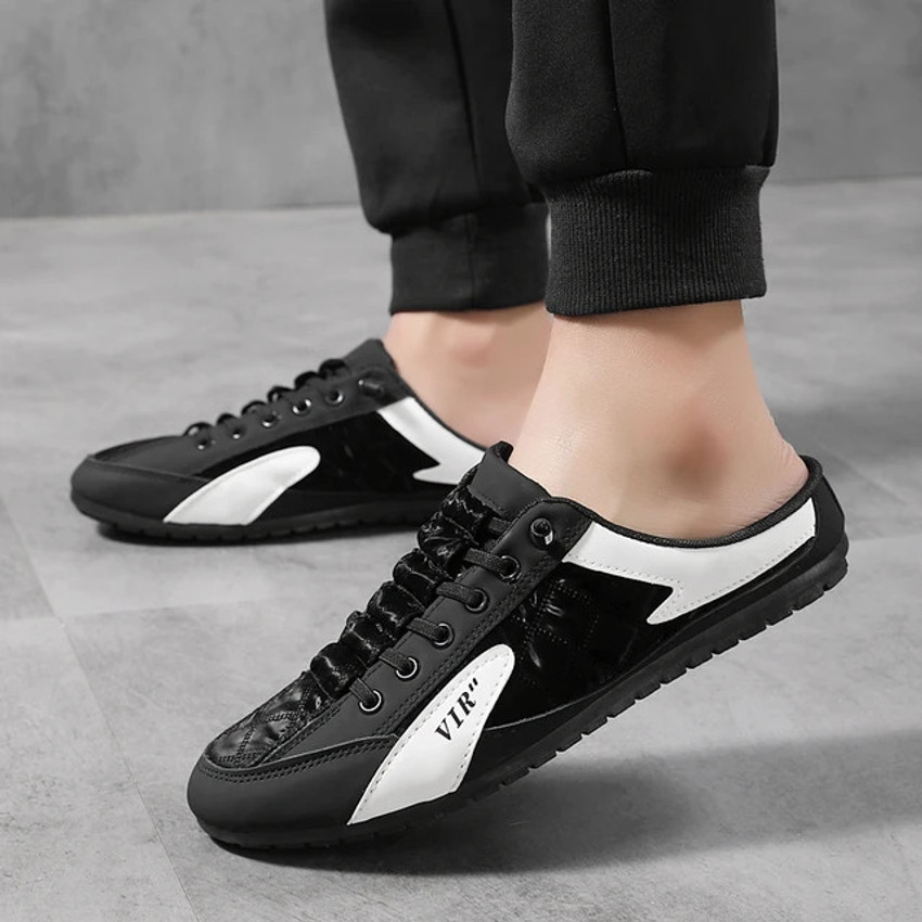 Mens backless trainers clearance