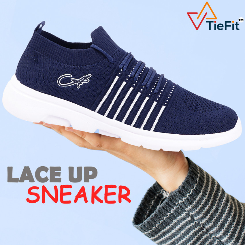 Tie discount up sneakers