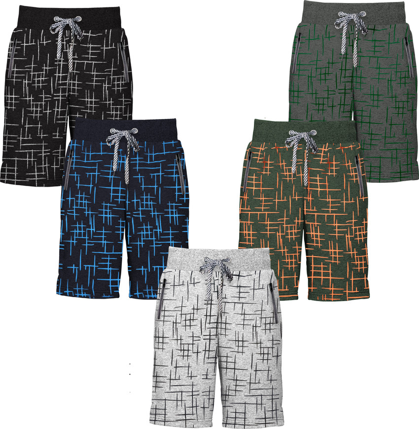 S S TEX Self Design Men Multicolor Basic Shorts Buy S S TEX Self