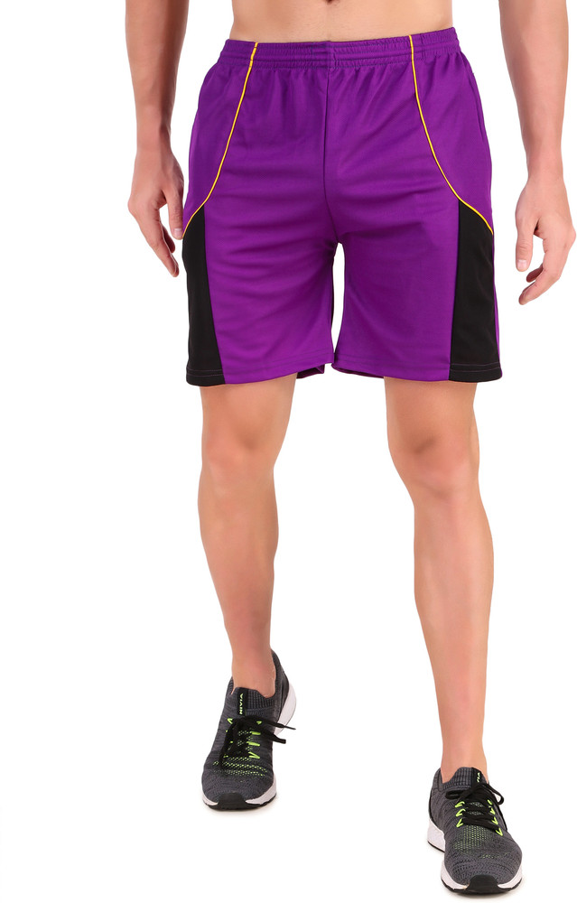 Mens purple cheap running shorts