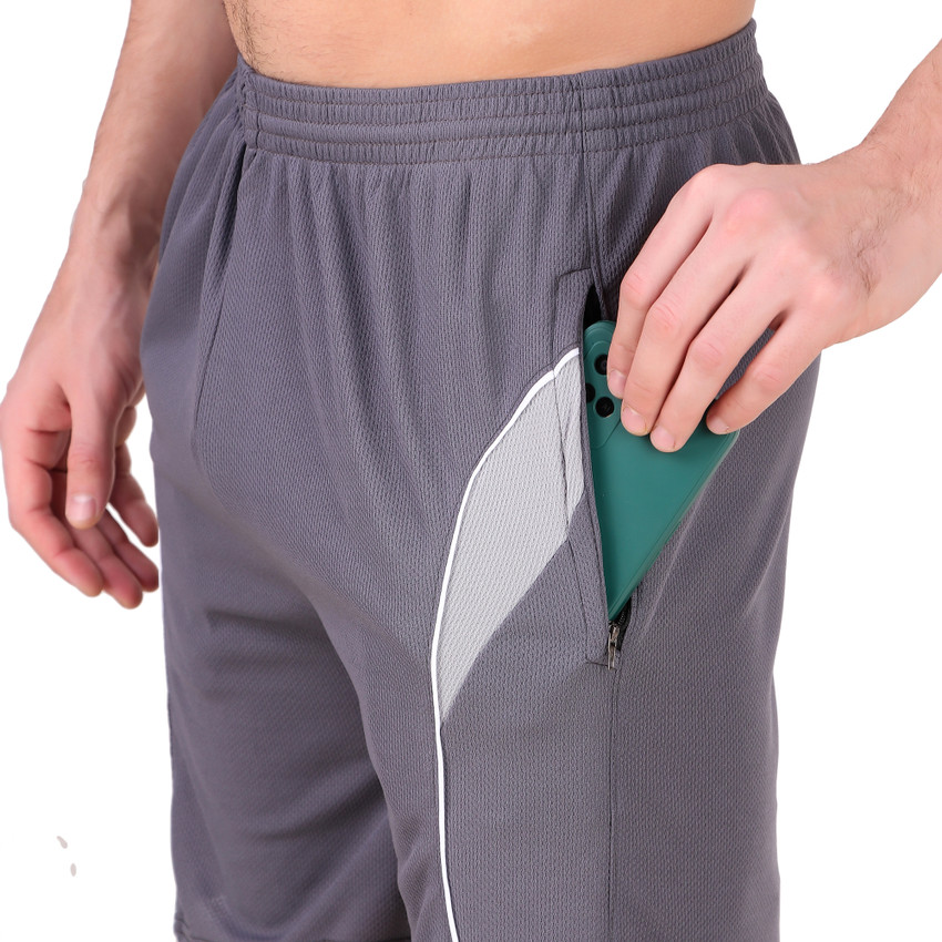 Designer grey shorts clearance