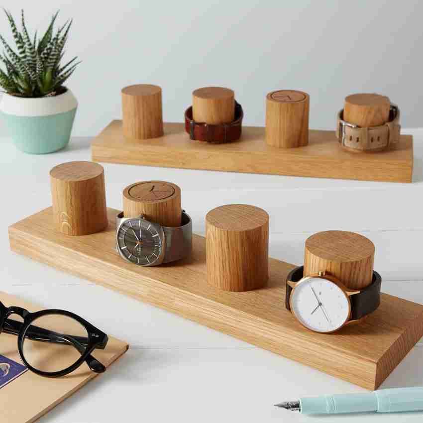 Wooden watch holder deals