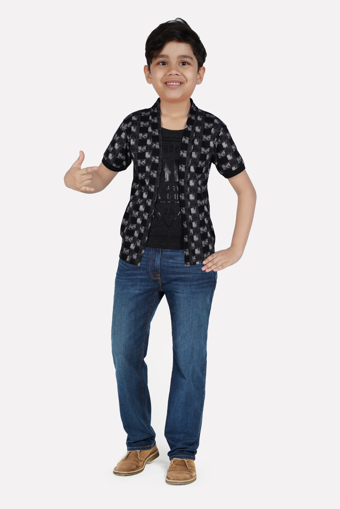 Black shrug for kids clearance