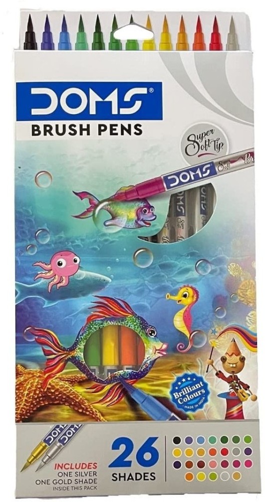 https://rukminim2.flixcart.com/image/850/1000/xif0q/shopsy-sketch-pad/j/q/m/26-doms-brush-pens-with-gold-silver-26-shades-1-8-12-cozicool-original-imaggfuhsrhpy9fd.jpeg?q=90