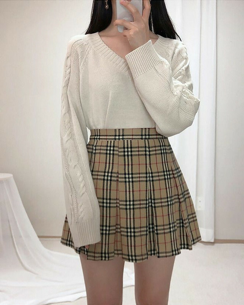 Pleated skirt online india shop