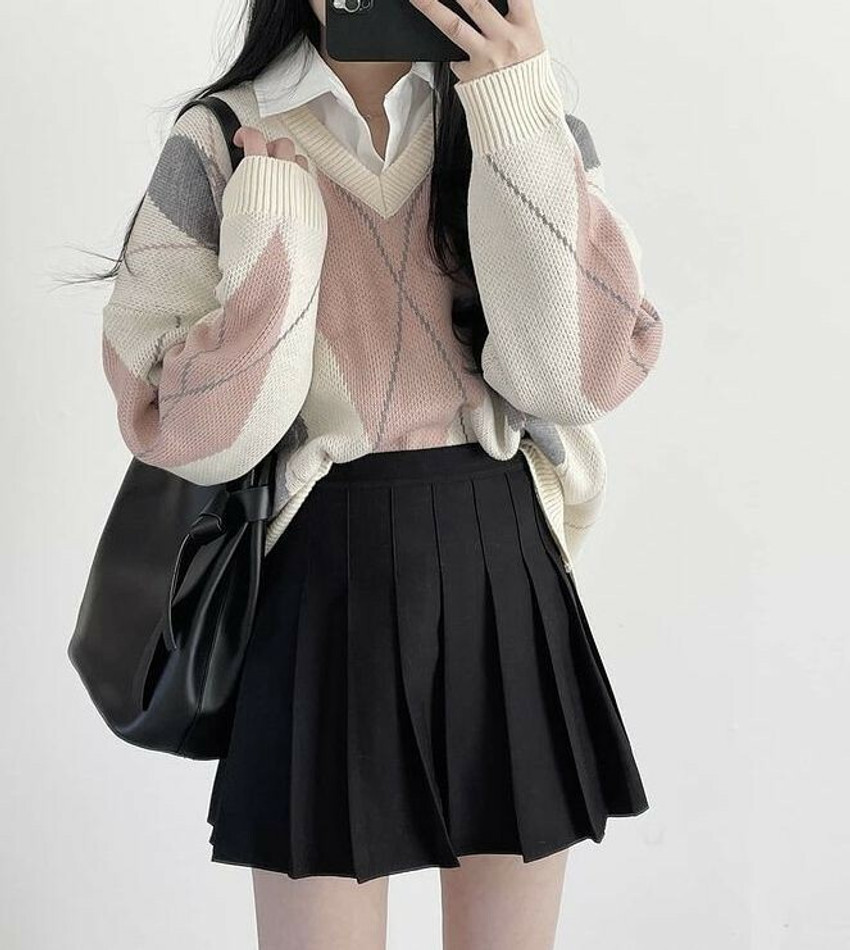 Cara Cola Solid Women Pleated Black Skirt Buy Cara Cola Solid