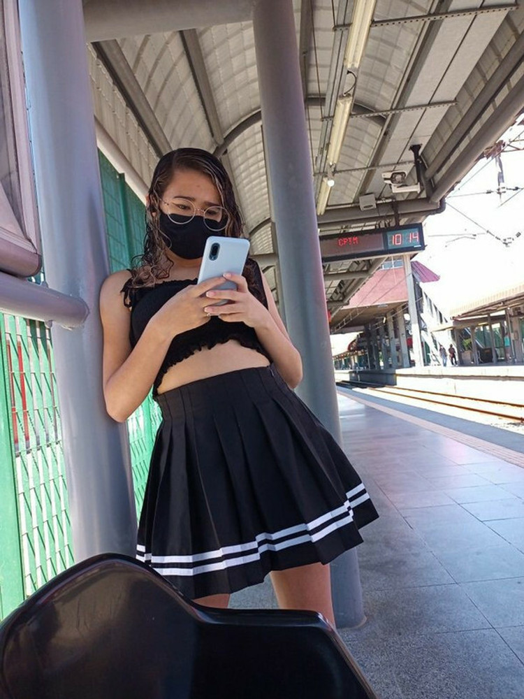 Black skirt outfit 64 online