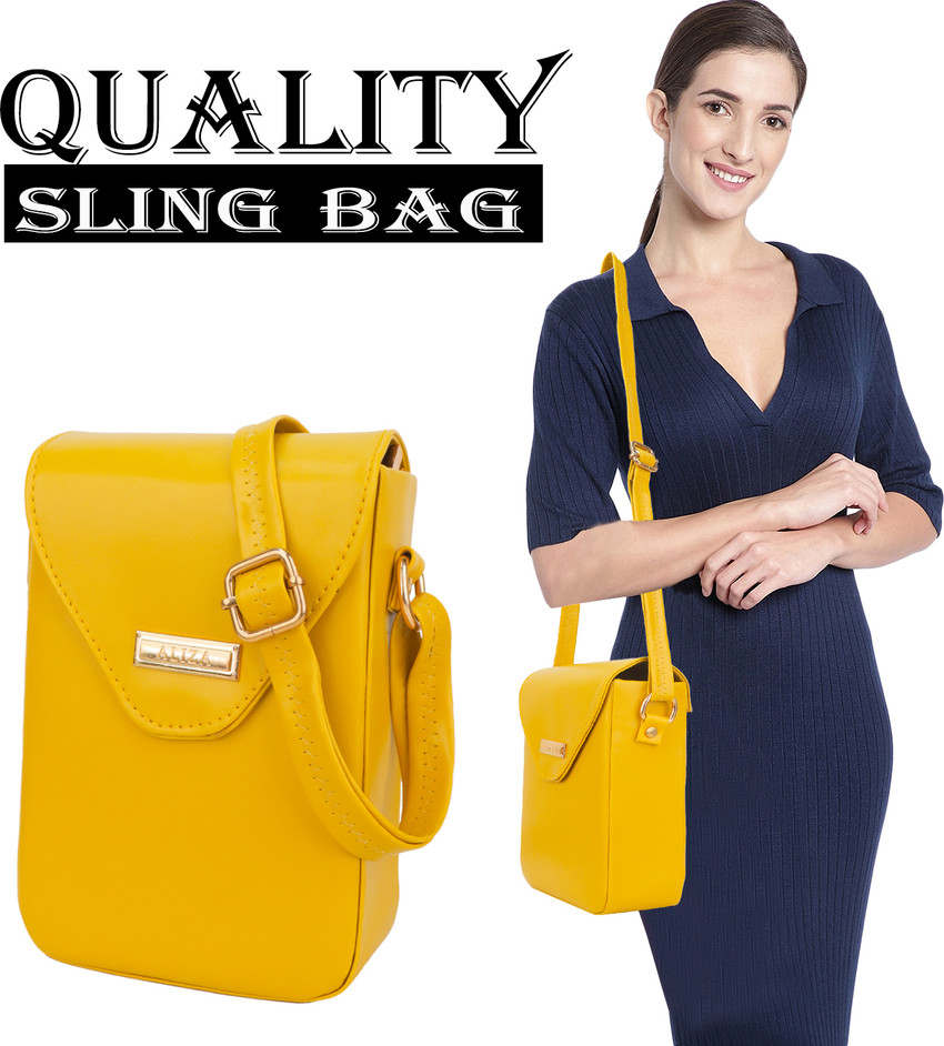 Yellow sling bags 2025