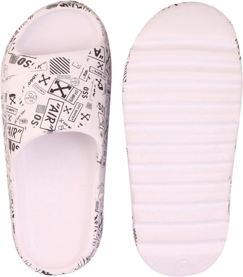 Off white flip flops mens on sale