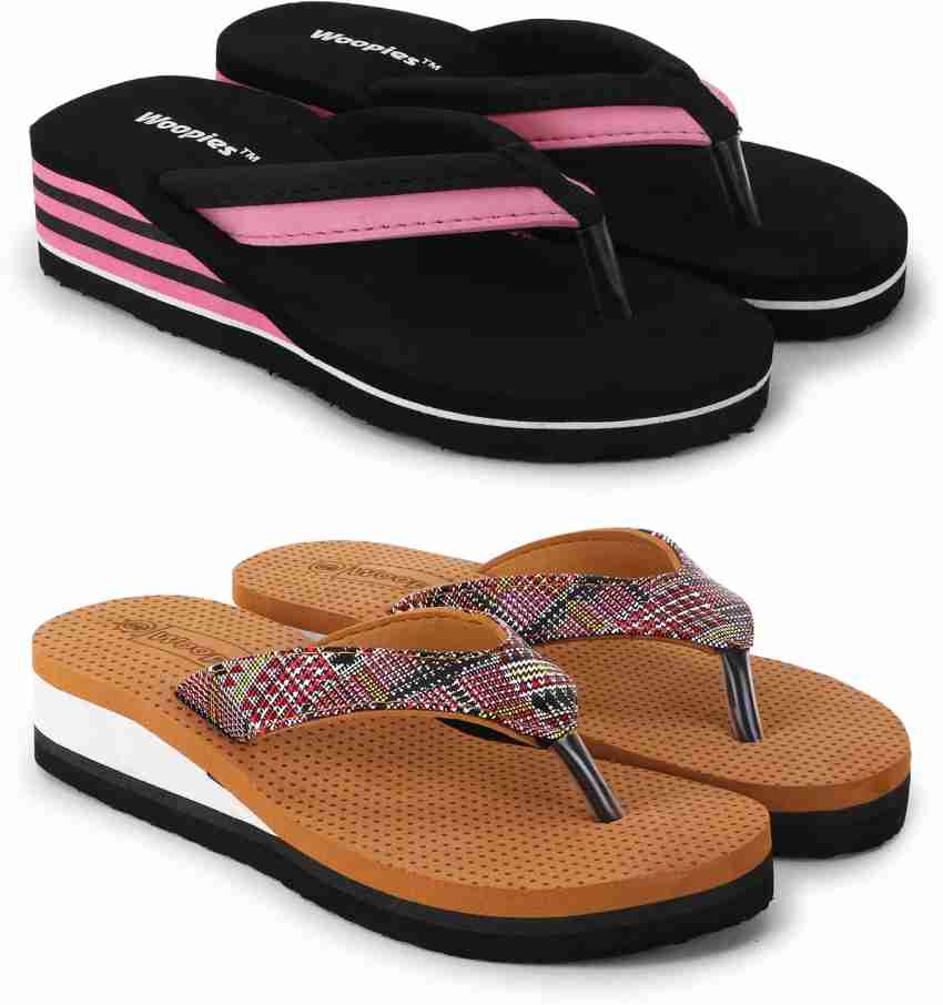 Buy Tway Women Slippers for Daily Use, Slipper Ladies & Girls, Flip Flop, Brown Chappal