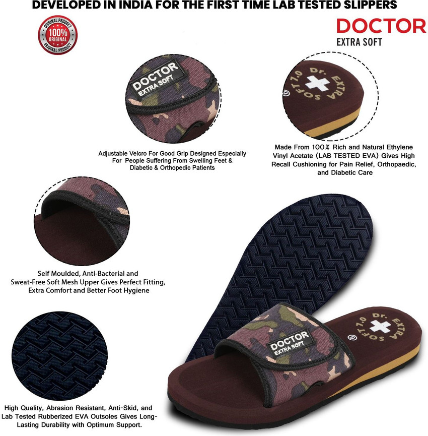 Old people's hotsell velcro slippers