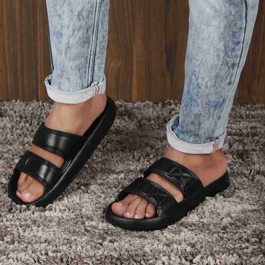 2 strap rubber sandals sale