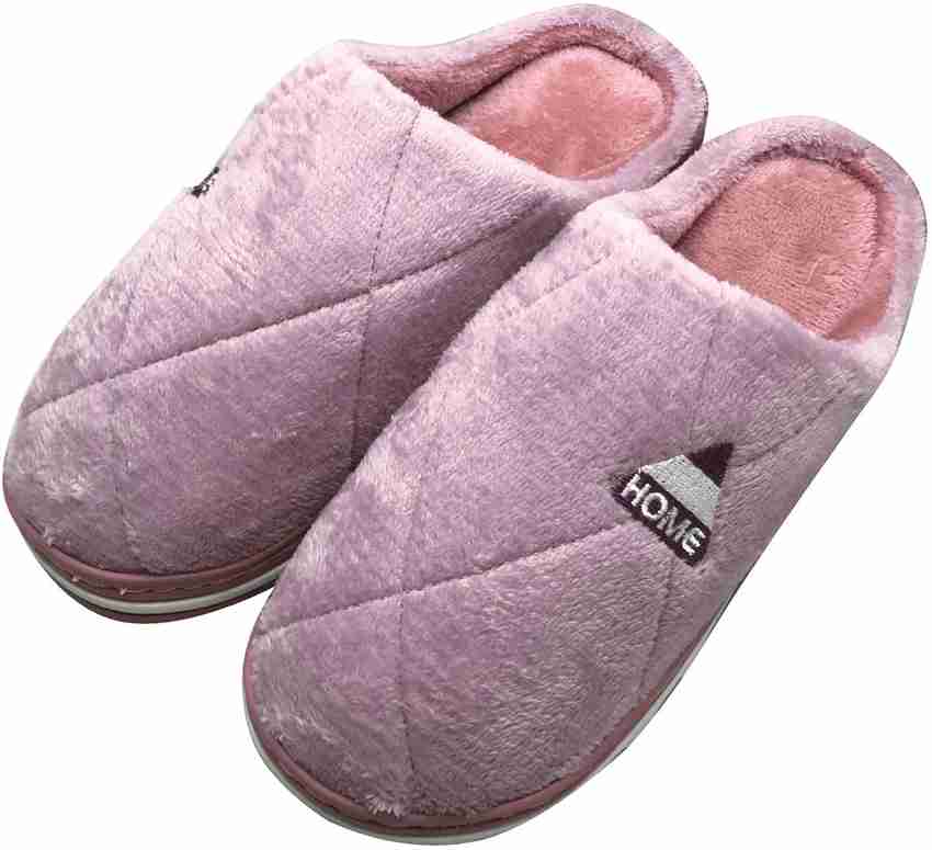 Womens lined slippers top
