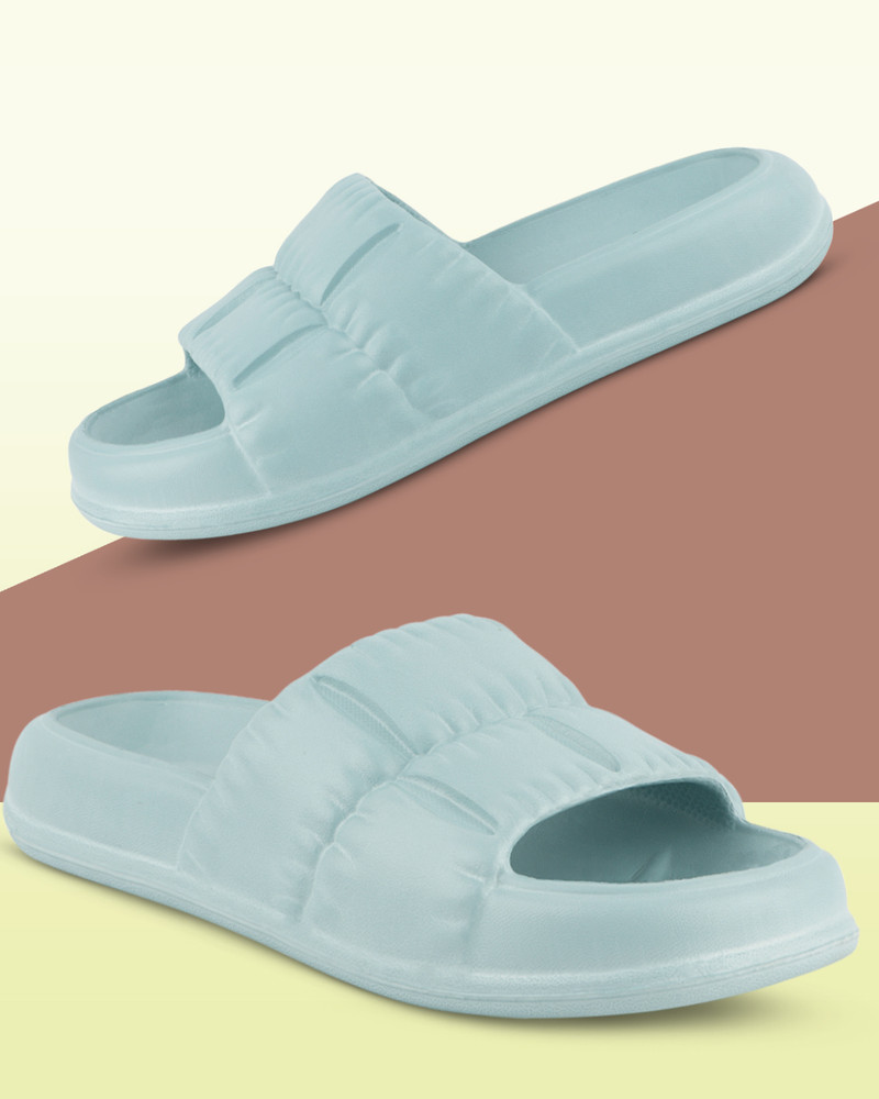 Women's cushioned slides 2025