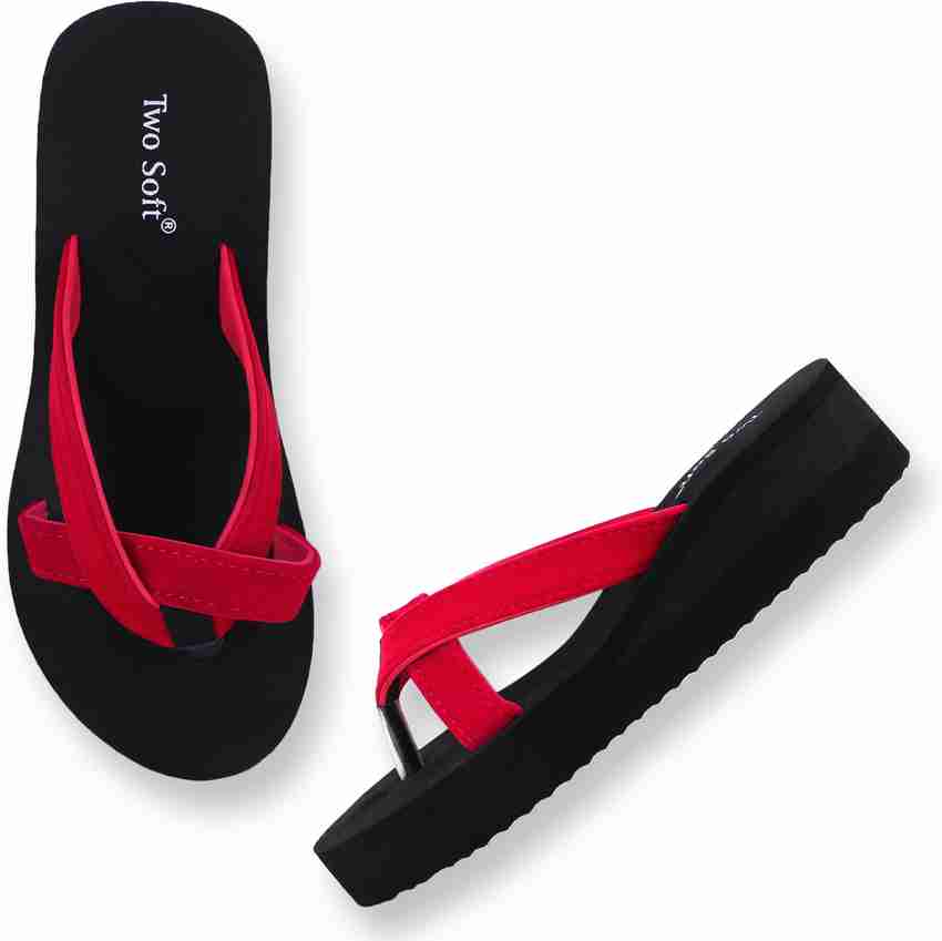 TWO SOFT Women Pack Of 2 Combo Stylish Extra Comfort Lightweight Dailywear Used Slippers Buy TWO SOFT Women Pack Of 2 Combo Stylish Extra Comfort Lightweight Dailywear Used Slippers Online at