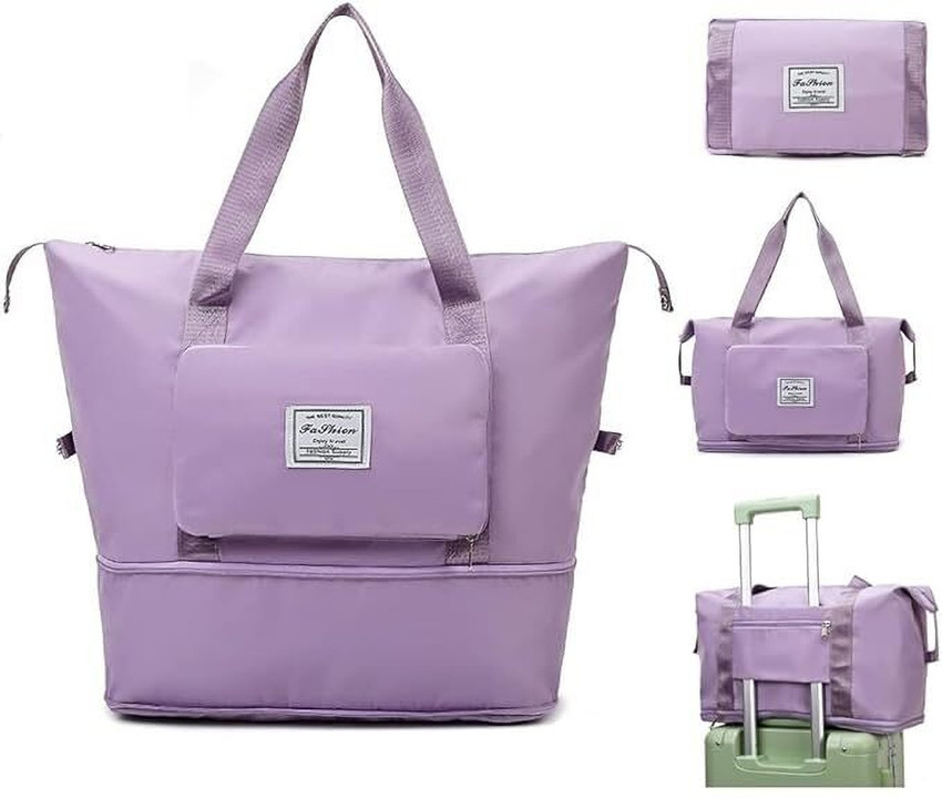 Foldable nylon duffle bag sales