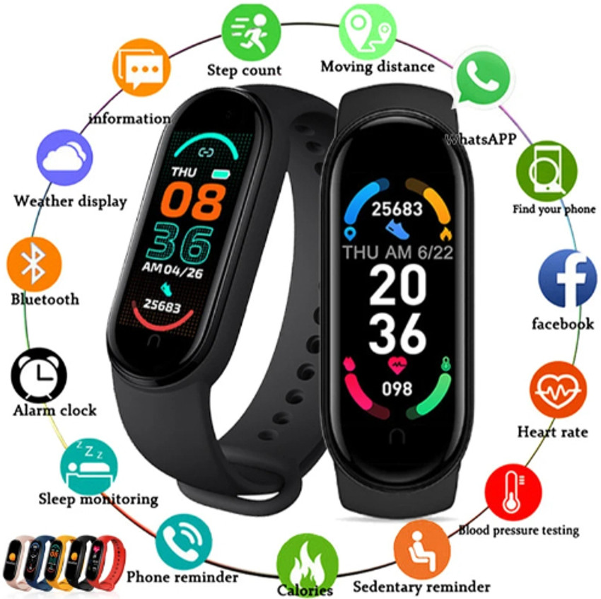 Oled fitness tracker top