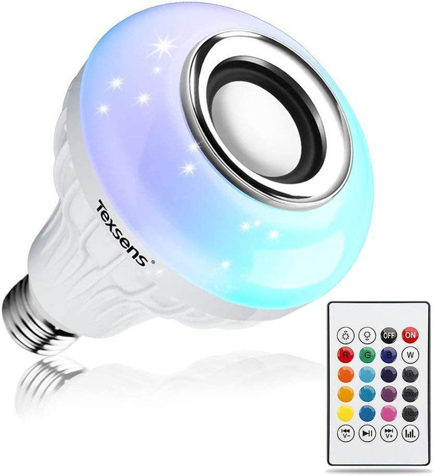 VibeX Colour Changing Bluetooth Speaker LED Music Light Bulb with