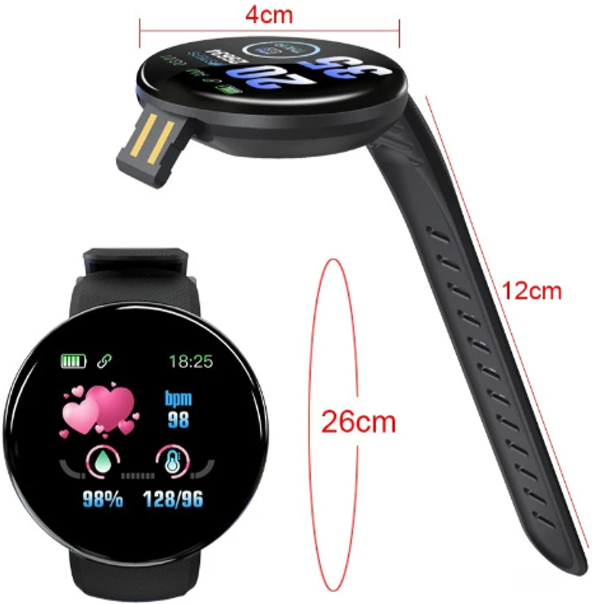 SACRO ATY 586A D18 SMARTWACH WITH FITNESS TRACKER SLEEP MONITOR