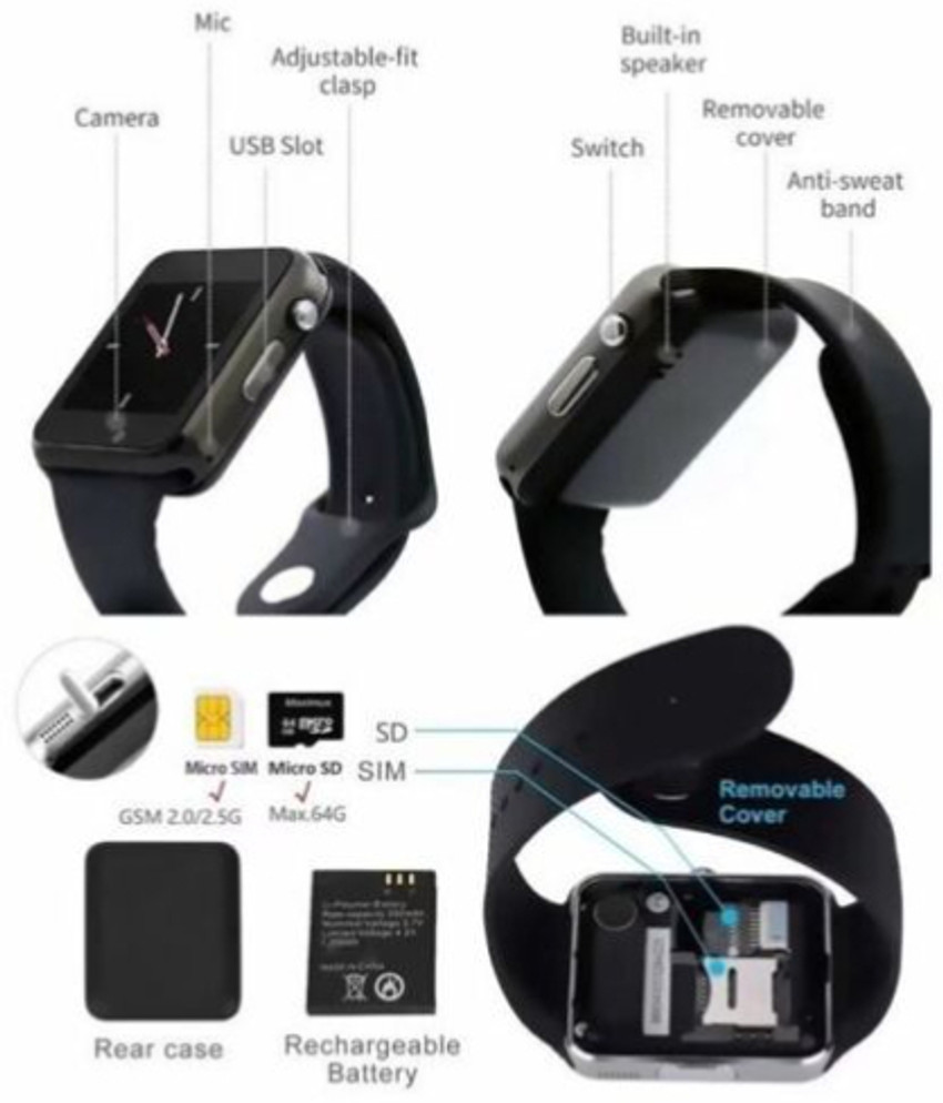 Smartwatch for android sales that can text