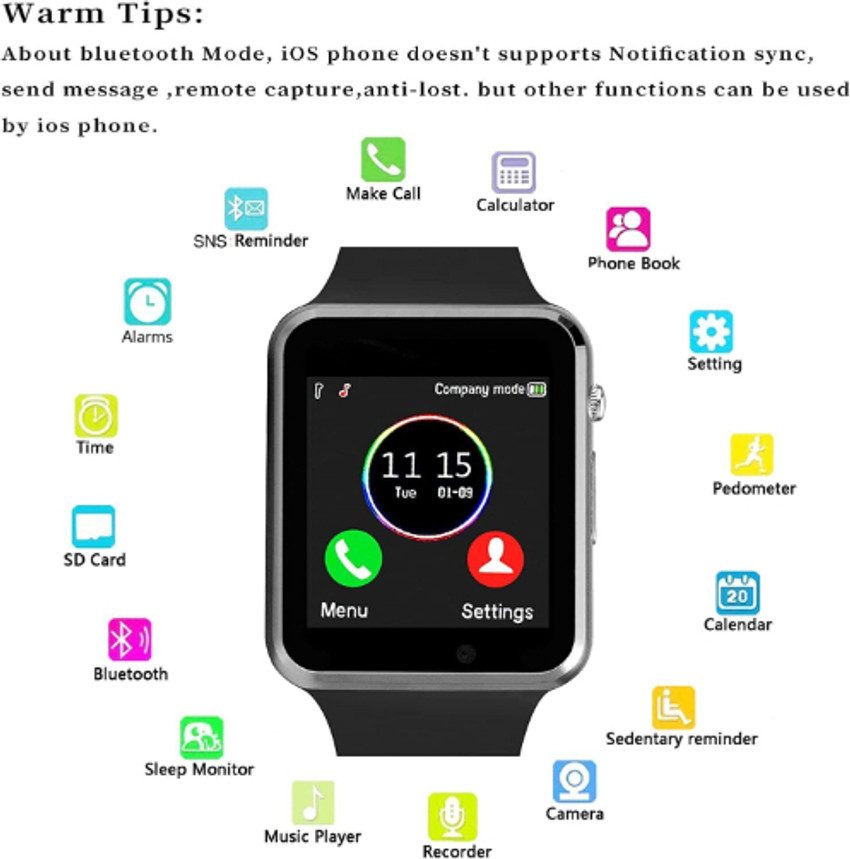 Android smartwatch hotsell call and text