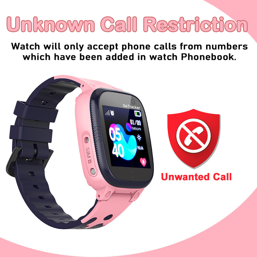 SeTracker Touch Screen Calling watch Two way call SOS Call