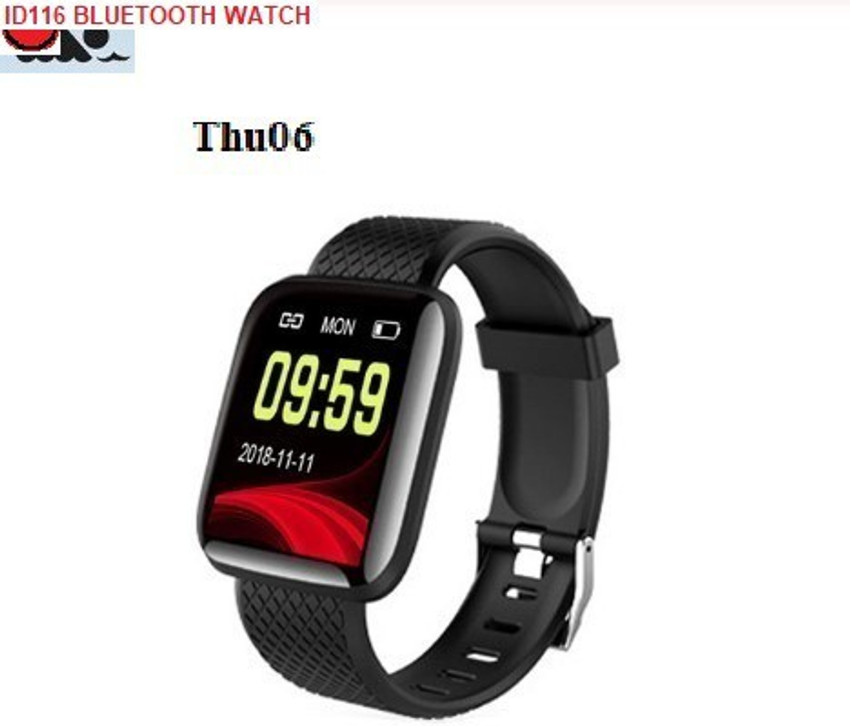 Clazsy S258 ID116 LATEST FITNESS TRACKER SLEEP MONITOR SMART WATCH