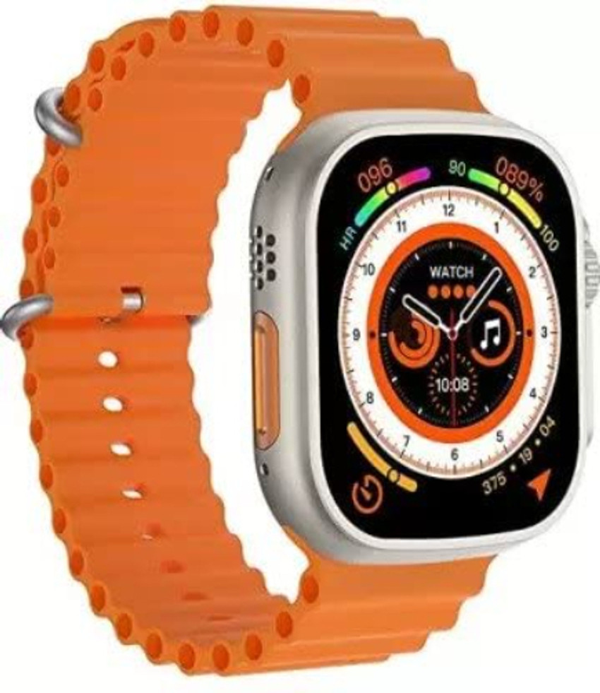 BASSPRO SERIES T800 ULTRA SMARTWATCH WITH WIRELESS CHARGING FOR