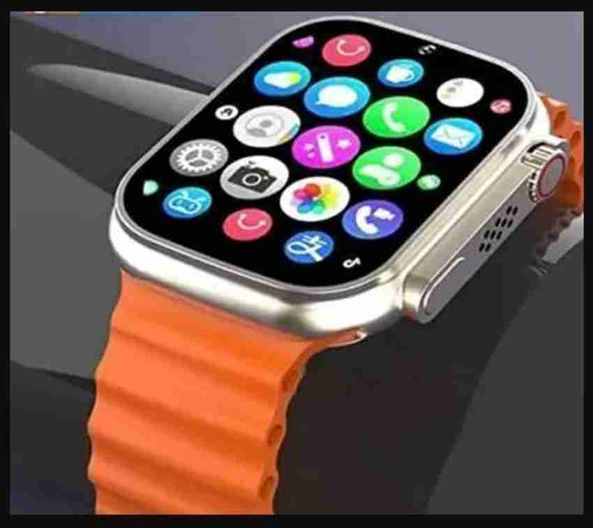 SGG Watch Ultra 8 49mm Logo full Display iPhone Android Devices Smartwatch Price in India Buy SGG Watch Ultra 8 49mm Logo full Display iPhone Android Devices Smartwatch online at Flipkart