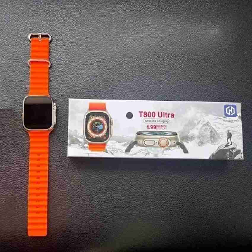 Smart Watch Sport T800 ULTRA Orange - SYNOTEC